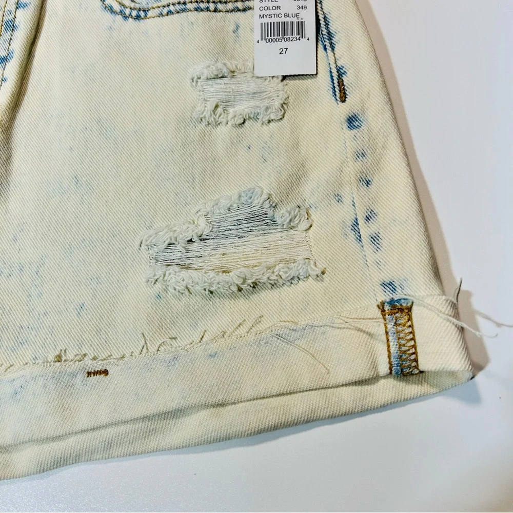 Pacsun jeans shorts MOM shorts high rise shorts bleached New women size 27